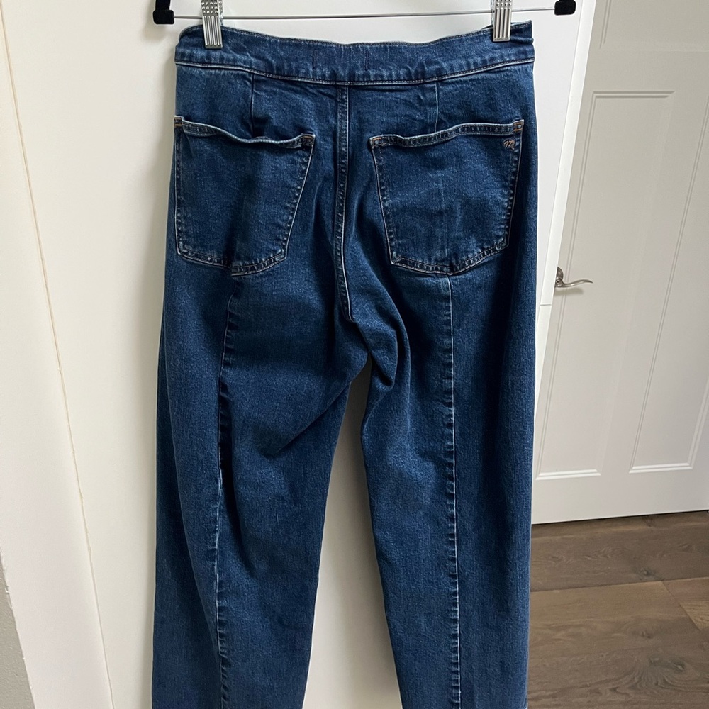 Emmet Wide-Legged Cropped Jeans - Picture 6 of 6